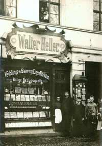 Heller Ladenlokal um 1904